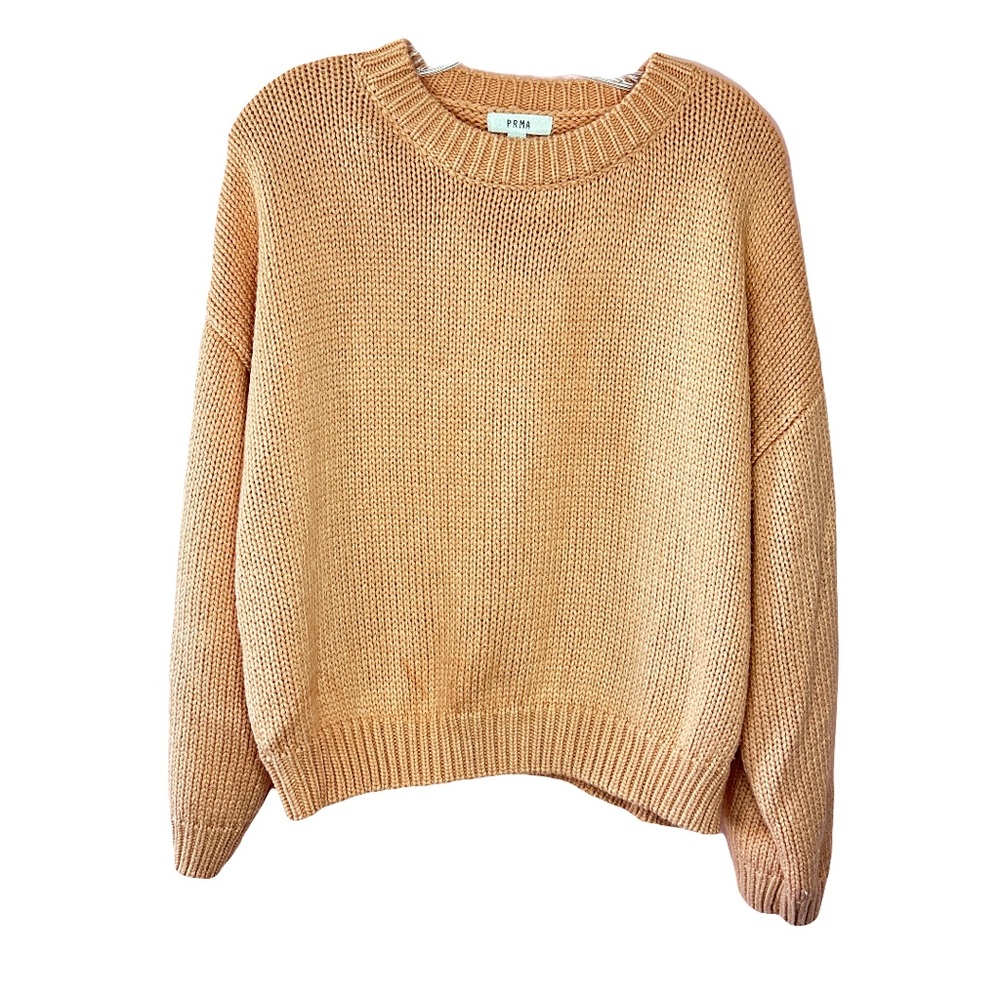 PRMA Peach Sweater- Sz Medium